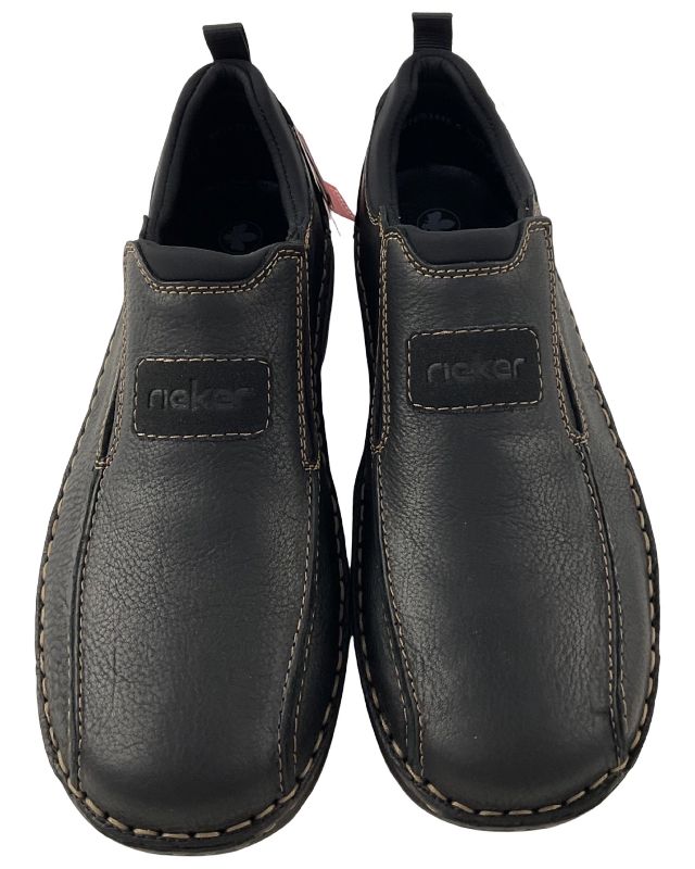 Rieker  Herren Slipper 05363-00  Schwarz extra Weit
