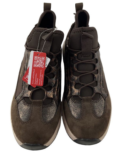 Rieker Damen Sneaker Low N5254-25 Braun/Leo Ultraleicht