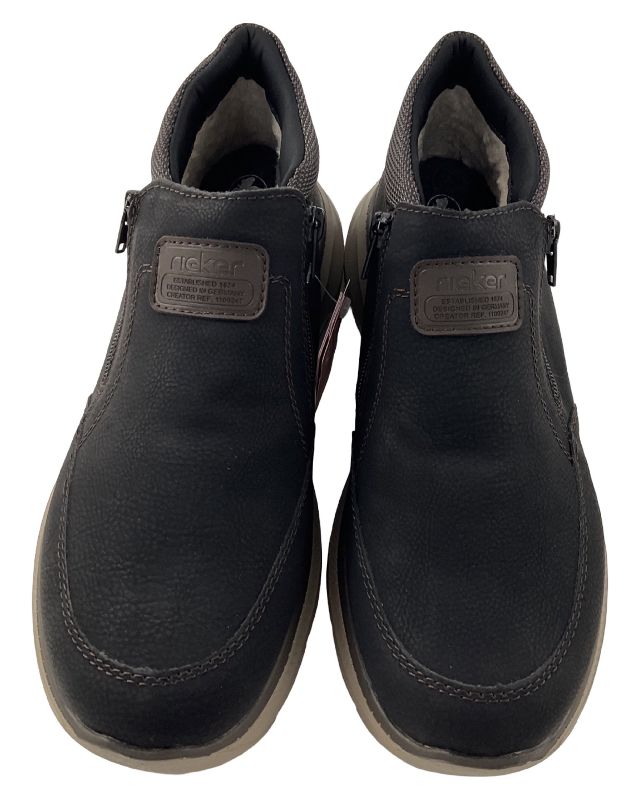 RiekerTEX  Herren Stiefel  B1852-00 Schwarz Light Sole