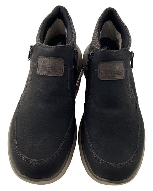 RiekerTEX  Herren Stiefel  B1852-00 Schwarz Light Sole