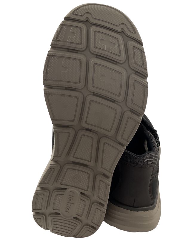 RiekerTEX  Herren Stiefel  B1852-00 Schwarz Light Sole