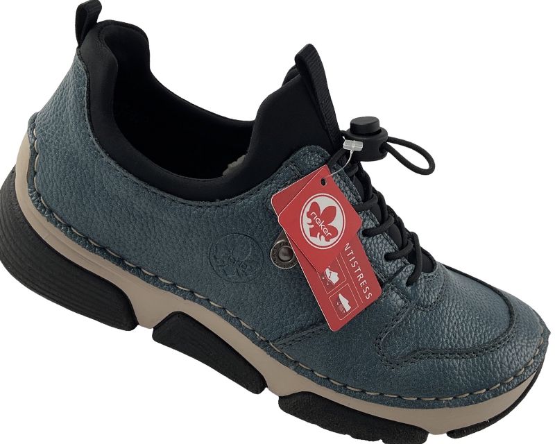 Rieker Damen  Slipper  Sneaker45951-14 Blau