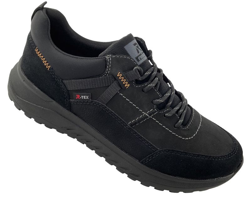 Rieker TEX  Herren Sneaker U0100-00 Schwarz