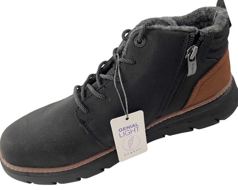 Bugatti Herren Stiefel 331-APO30-5000 Schwarz