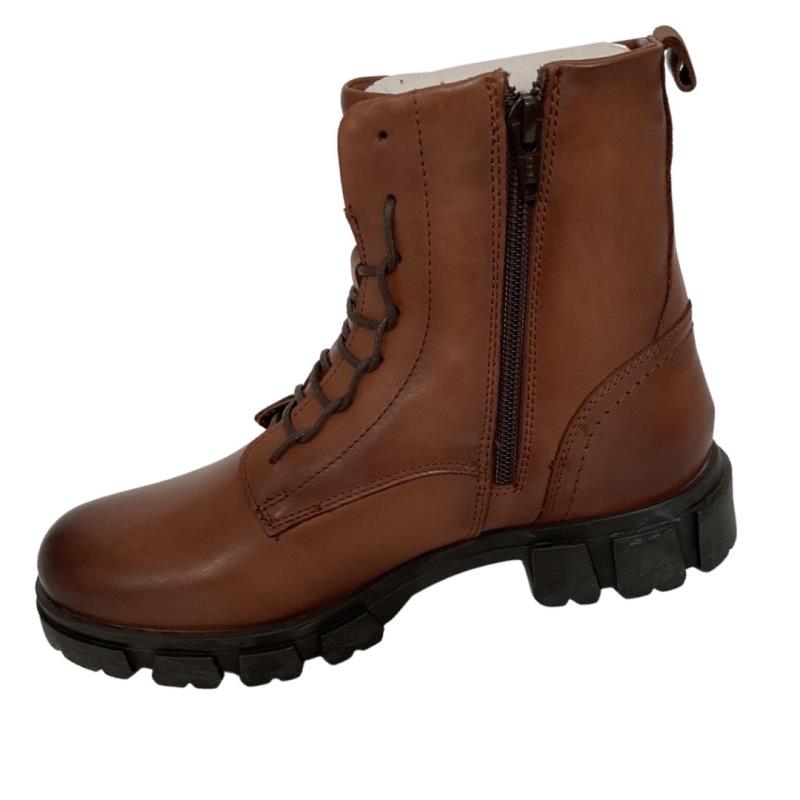 2 GO FASHION Damen Boots 8088-503-39 Leder Brandy