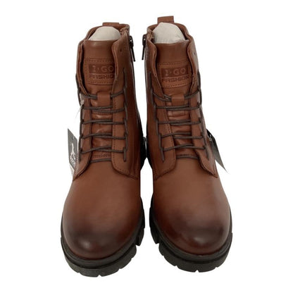 2 GO FASHION Damen Boots 8088-503-39 Leder Brandy