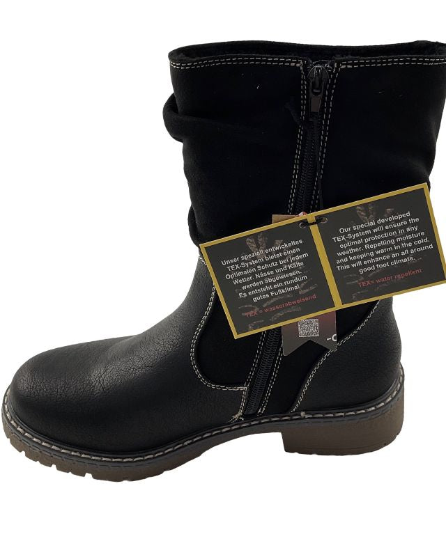 Jane Klain Supersoft Damen  Stiefel 264 763  BLACK   Tex=Wasserabweisend