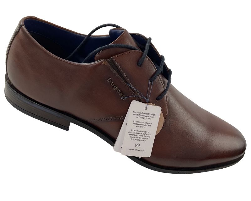 Bugatti Herren Business-Schuhe3312-AFY02-1100 Cognac