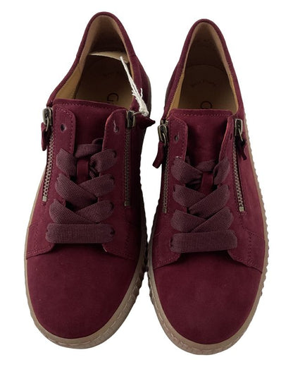 Gabor  Damen Sneaker low 73.334.35  Samtchevreau bordeaux