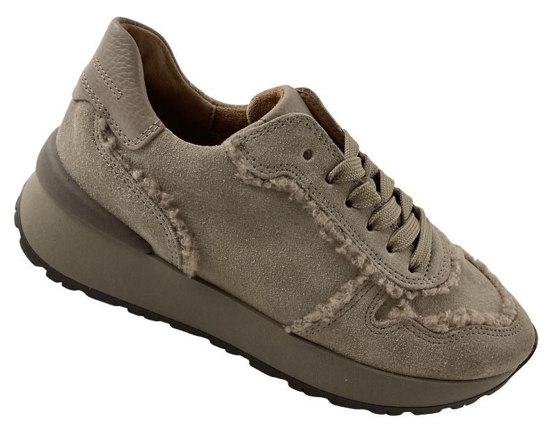 Gabor  Damen Sneaker low73.496.12 Dreamvelour/Wool HT Beige