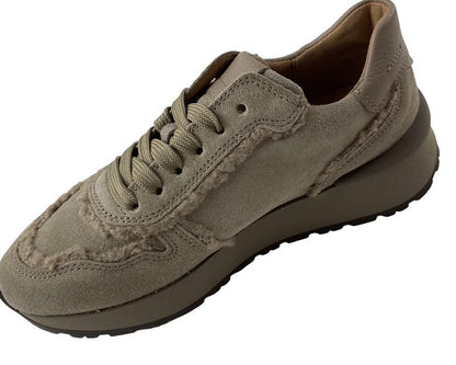 Gabor  Damen Sneaker low73.496.12 Dreamvelour/Wool HT Beige