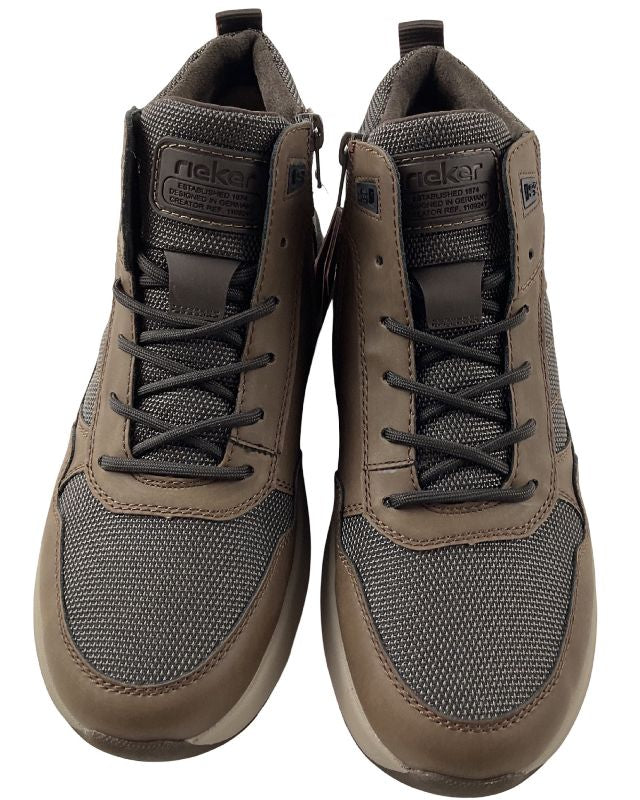 Rieker Herren Schnürstiefel 2220236 Braun  Rieker-TEX