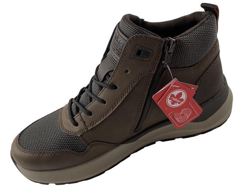 Rieker Herren Schnürstiefel 2220236 Braun  Rieker-TEX