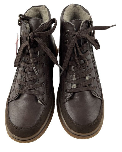 Rieker Damen  Kurzstiefel 74234-25 Braun Warmfutter
