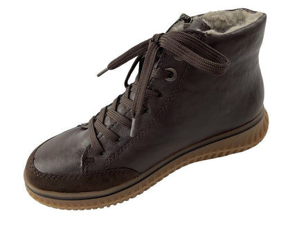 Rieker Damen  Kurzstiefel 74234-25 Braun Warmfutter