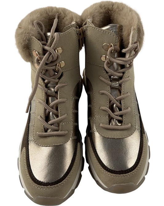 TT.BAGATT  Damen Boots D31-95236-5555 Beige/metallic