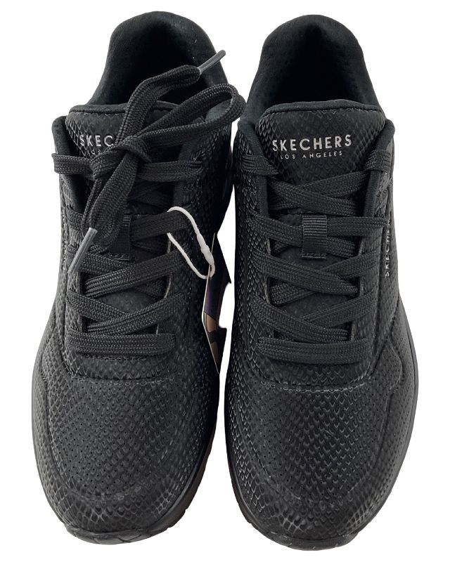 Damen Skechers Uno -SHINY SCALE 177861/BBK Synthetik