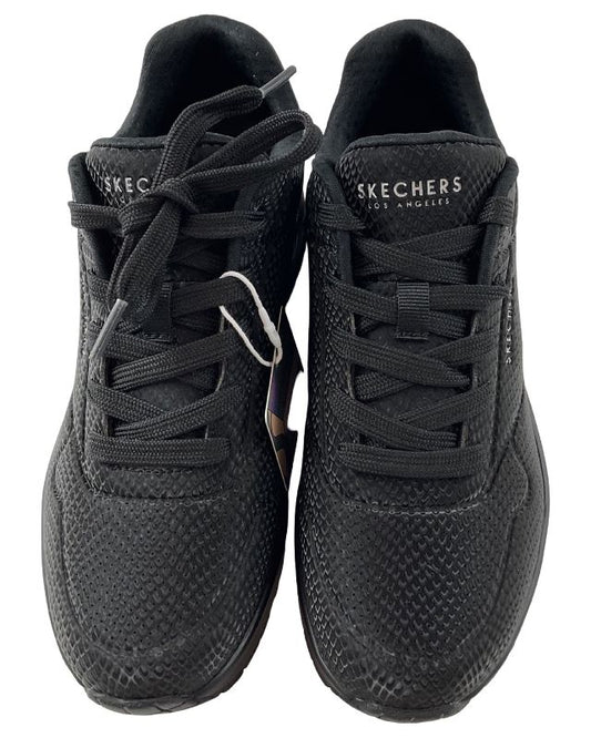 Damen Skechers Uno -SHINY SCALE 177861/BBK Synthetik