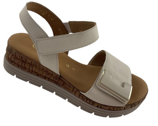 Gabor  Damen Keilsandalette  62.700.52 beige