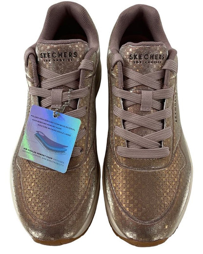 Damen Skechers UNO - Disco Nite  177162/RSGD Rosa/Gold