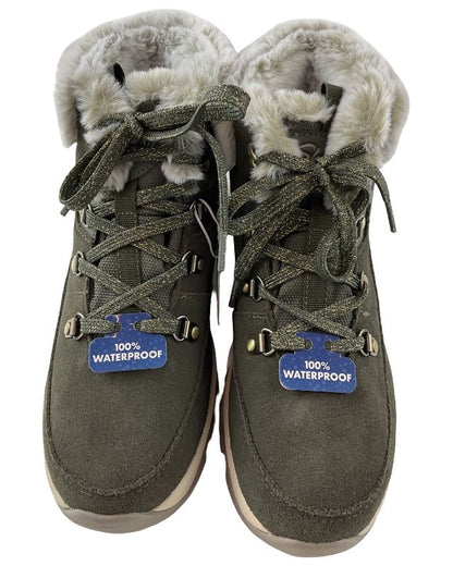 Damen Skechers Waterproof: Trego - Snow Worries 167882/OLV