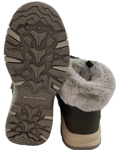 Damen Skechers Waterproof: Trego - Snow Worries 167882/OLV