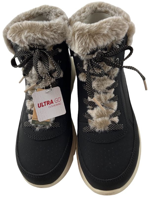 Damen Skechers Stiefel GLACIAL ULTRA-MOUNTAIN MUSE144199/BLK