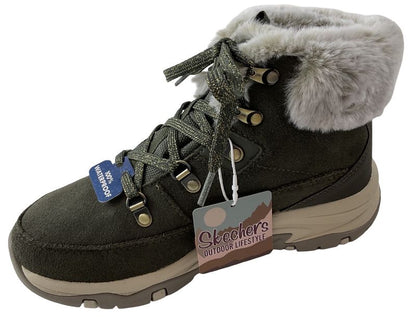 Damen Skechers Waterproof: Trego - Snow Worries 167882/OLV