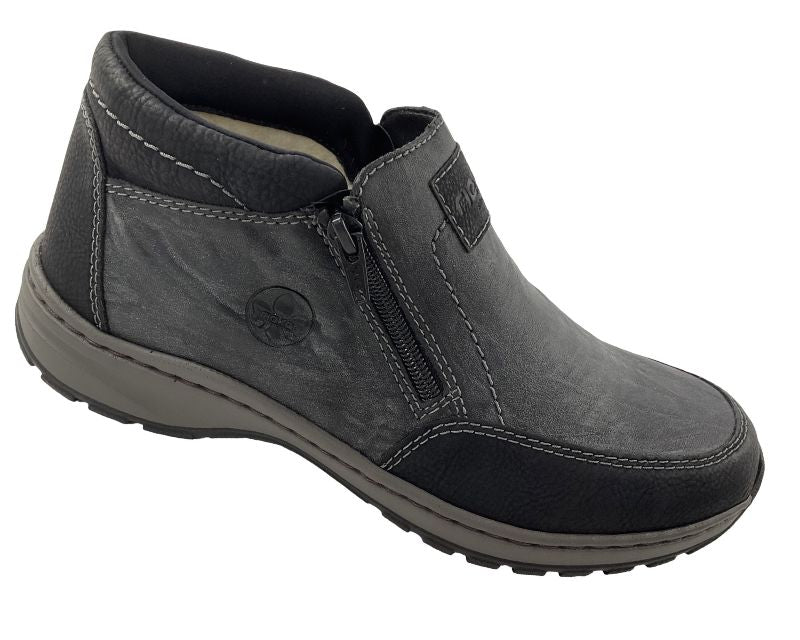 Rieker   Herren Stiefel  03352-45 Dunkelgrau Extraweite