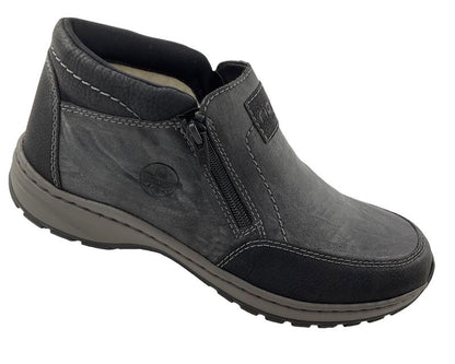 Rieker   Herren Stiefel  03352-45 Dunkelgrau Extraweite