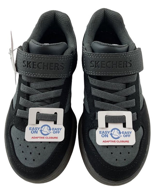 Kinder Skechers  Quick Street - Smooth Avenue 418023L/BKGY