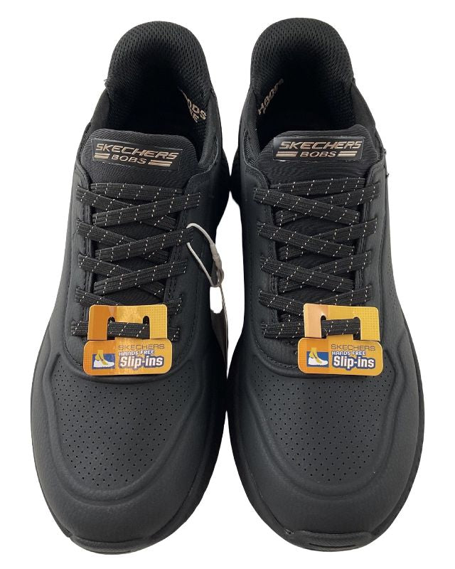 Damen Skechers Slip-ins: BOBS  Squad-KEY LOOK 7740/BBK