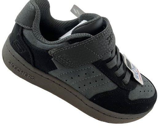 Kinder Skechers  Quick Street - Smooth Avenue 418023L/BKGY