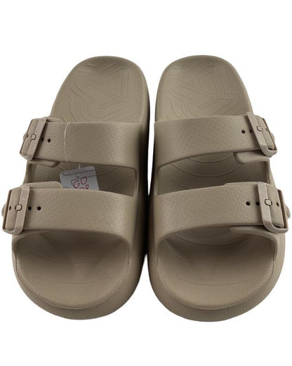 Rieker Damen  Pantoletten P2450-60   Kunststoff  Beige