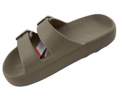 Rieker Damen  Pantoletten P2450-60   Kunststoff  Beige
