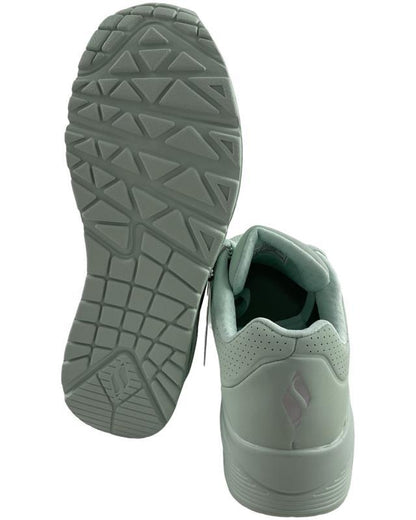 Damen Skechers Uno Frosty Kicks 155359/MNT Synthetik  Mint