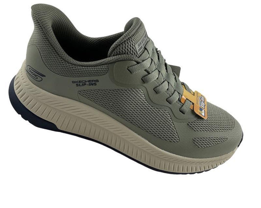 Herren Skechers Slip-ins: BOBS Sport Squad Chaos 4 118423/OlV