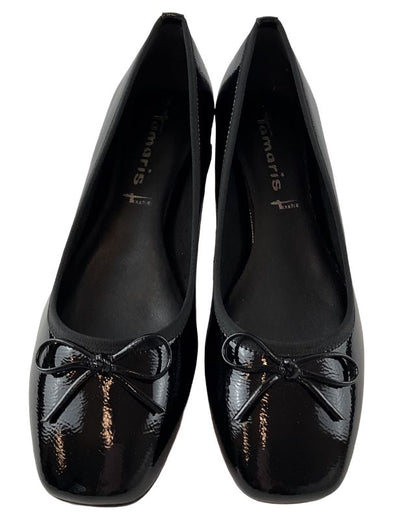 Tamaris Damen Pumps 1-22301-43 001 Schwarz Vegan