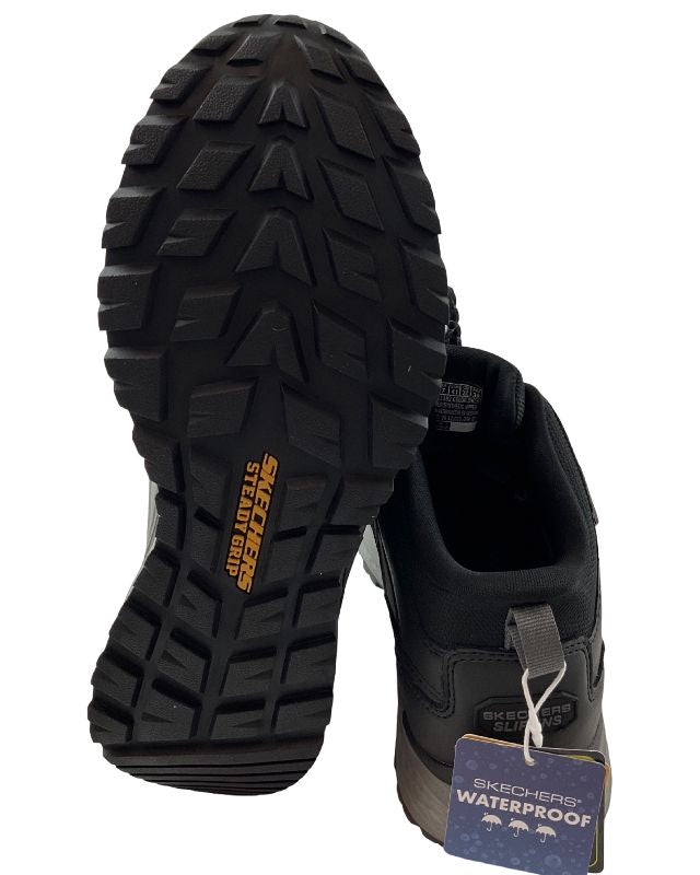 Herren Stiefel Slip-ins Waterproof Relaxed Fit: Slade Ultra - Turner 211182/BKGY