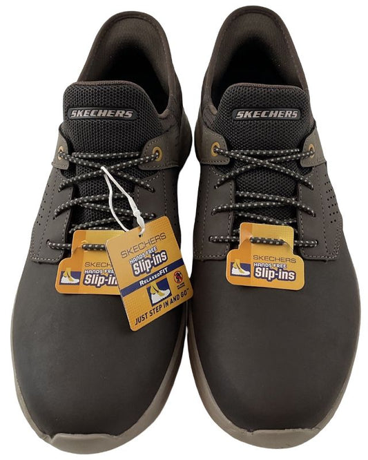 Herren Skechers Slip-ins Relaxed Fit : Slade - Macklin 210890/CHOC