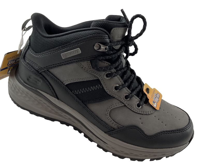 Herren Stiefel Slip-ins Waterproof Relaxed Fit: Slade Ultra - Turner 211182/BKGY