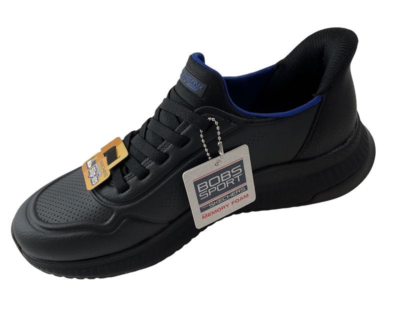 Herren Skechers Slip-ins: BOBS Sport Squad 4 - Direct Step 118424/BBK