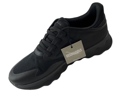 Tamaris Damen Sneaker Low 1-23700-44 Schwarz Mesh-Textil