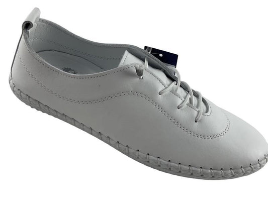 Cosmos Comfort 6143-401-1 Damen Sneaker Weiß Leder