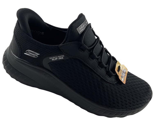Damen Skechers Slip-ins: BOBS Sport Squad Chaos 117504/BBK