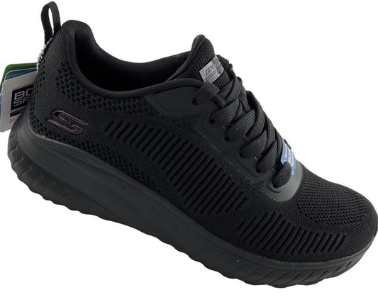 Damen Skechers BOBS Sport Squad Chaos - Face Off 117209/BBK Schwarz
