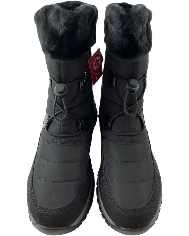 Rieker Damen Stiefel M9683-00 Schwarz  Rieker-TEX