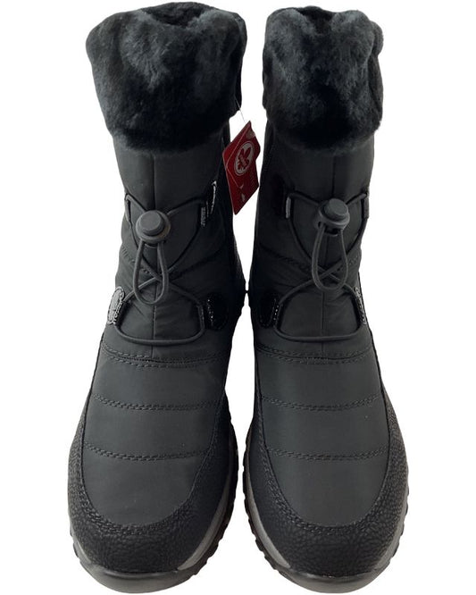 Rieker Damen Stiefel M9683-00 Schwarz  Rieker-TEX