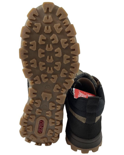 Rieker Herren Schnürstiefe l 35508-25 Braun    Rieker-TEX