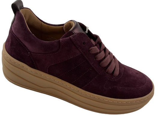 Gabor  Damen Sneaker low73.352.15 Dreamvel/SatinMet .Mulberry